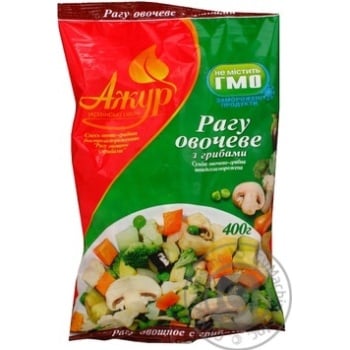 Vegetables Azhur vegetable mushroom 400g Ukraine - buy, prices for MegaMarket - photo 1