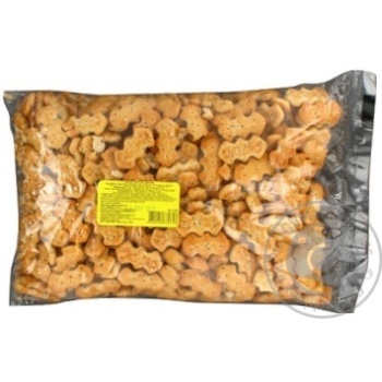 Cracker Kotyhoroshko Kotyhoroshko poppy 400g polyethylene packaging Ukraine - buy, prices for NOVUS - photo 4