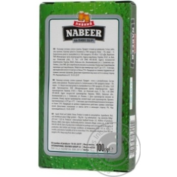 Кальмар Пивний Nabeer соломка солоно-сушена 100г купити, ціни на МегаМаркет - фото 6