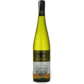 Wine riesling Laugel white dry 12.5% 2009year 750ml glass bottle France - buy, prices for MegaMarket - photo 1