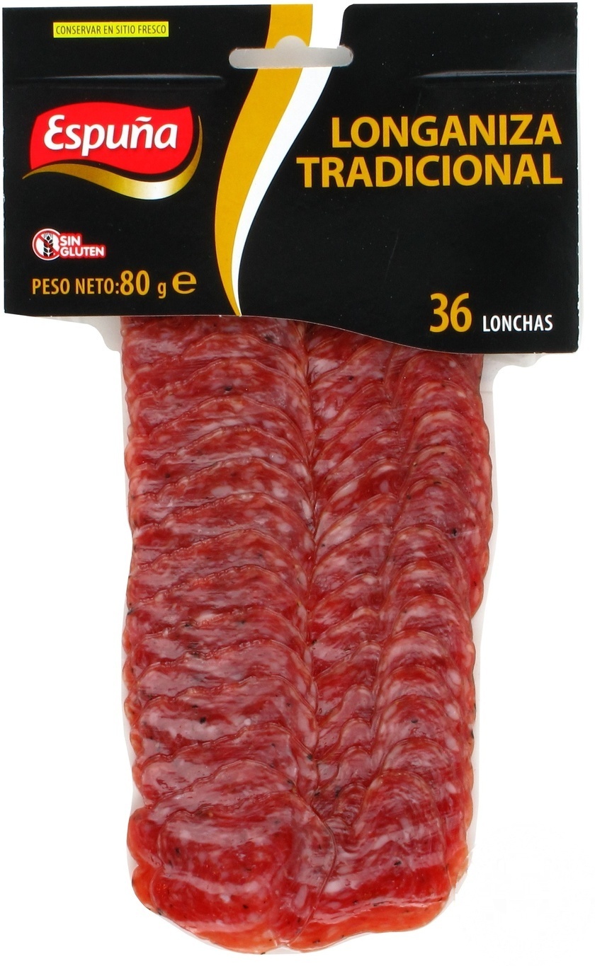 

Колбаса Espuna Longaniza de Payes сыровяленая 80г