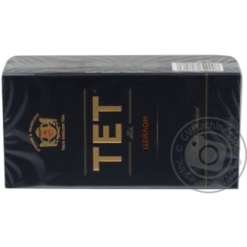 Tea Tet Standard black 25pcs 50g cardboard box Ukraine - buy, prices for NOVUS - photo 4