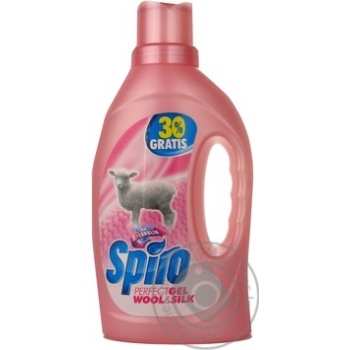 Гель для прання Spiro Wool&Silk 1л х8 купити, ціни на МегаМаркет - фото 1