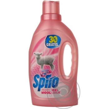 Гель для прання Spiro Wool&Silk 1л х8 купити, ціни на МегаМаркет - фото 4