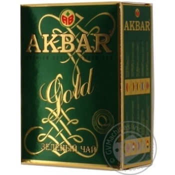 Чай Акбар Голд зелений 100г купити, ціни на МегаМаркет - фото 3