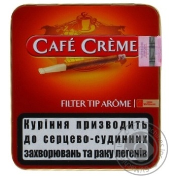 Cigars Cafe creme 10pcs 0mg - buy, prices for MegaMarket - photo 1