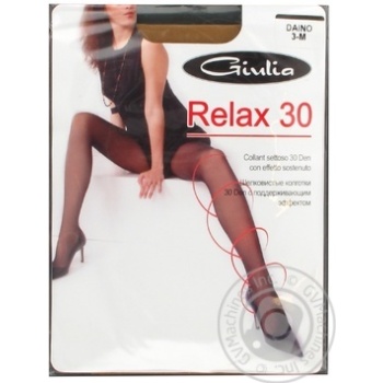 Tights Giulia daino polyamide for women 30den Ukraine - buy, prices for MegaMarket - photo 1