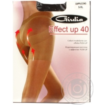 Giulia Effect UP Cappuccino Women's Tights 40den 5s - buy, prices for ULTRAMARKET - photo 1