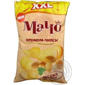 chips macho mushroom 135g Ukraine - buy, prices for - photo 2