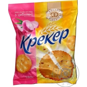 Cracker Roshen onion 180g polyethylene packaging Ukraine - buy, prices for NOVUS - photo 4