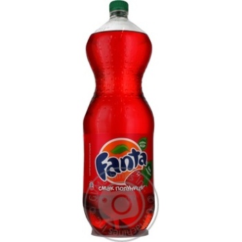 Non-alcoholic sparkling drink on flavorings Fanta strawberry taste plastic bottle 2000ml Ukraine - buy, prices for NOVUS - photo 6