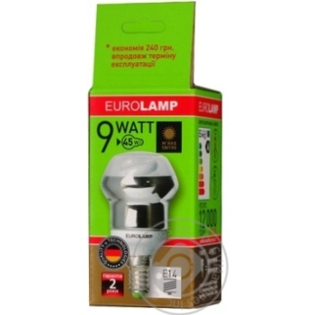 Лампа энергосберегающая Eurolamp R50 9W 2700K E14 артикул R5-09142 - купити, ціни на NOVUS - фото 4