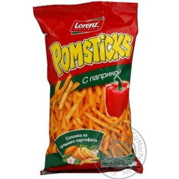 Potato chips Lorenz Pomsticks with paprika 100g Germany - buy, prices for NOVUS - photo 8