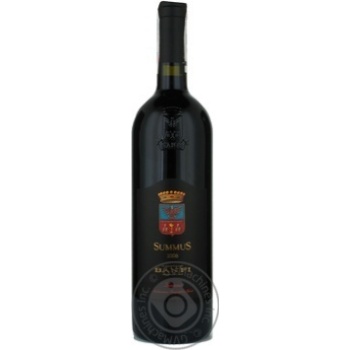 Вино Banfi Summus красное сухое 14,5% 0,75л - купить, цены на КОСМОС - фото 1