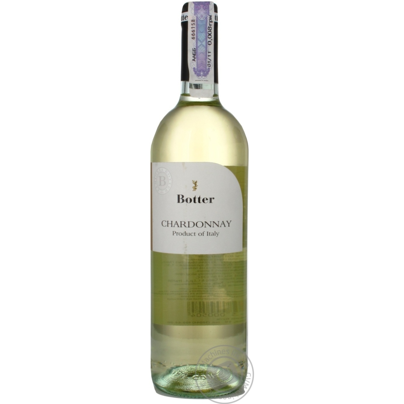 Вино белое Botter Veneto Chardonnay сухое 12% 750мл Италия ❤️ доставка на  дом от магазина Zakaz.ua