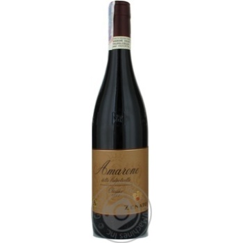 Вино Zenato Amarone della Valpolicella Classico красное сухое 16,5% 0,75л - купить, цены на За Раз - фото 1