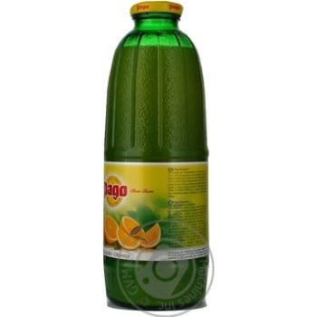 Reconstituted sugar-free juice with pulp Pago orange glass bottle 750ml Austria - buy, prices for - photo 7