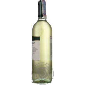 Wine white dry 12% 750ml glass bottle Italy - buy, prices for MegaMarket - photo 2