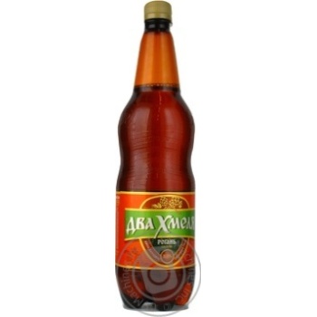 Pasteurized lager Rogan Dva Khmelya glass bottle 5%alc 1000ml Ukraine - buy, prices for NOVUS - photo 6