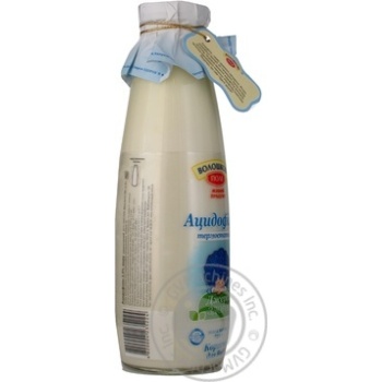 Sour milk drink Voloshkove pole Acidophilus 2.5% 750g Ukraine - buy, prices for NOVUS - photo 2