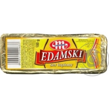 Cheese Mlekovita Edamskyy processed 60% 100g Poland - buy, prices for MegaMarket - photo 1
