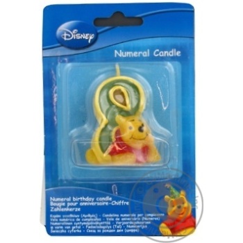 candle veselaja zateja disney for a cake Greece - buy, prices for - photo 2