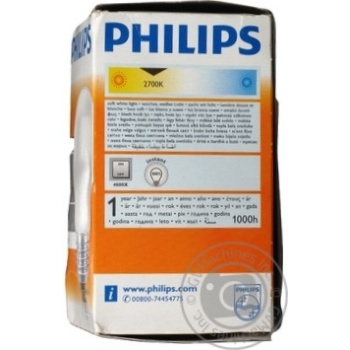 Лампа Philips Soft T55 звичайна 100w Е27 - купить, цены на - фото 4