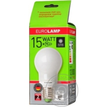 Bulb Eurolamp e27 15w China - buy, prices for NOVUS - photo 3