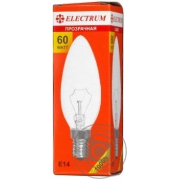 bulb electrum e14 60w - buy, prices for - photo 3