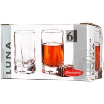 Pasabahce Luna Glass Set 60ml 6pcs - buy, prices for - photo 2