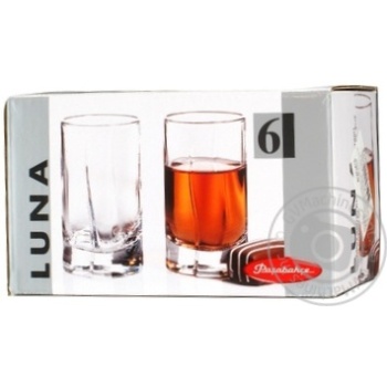 Pasabahce Luna Glass Set 60ml 6pcs - buy, prices for - photo 5