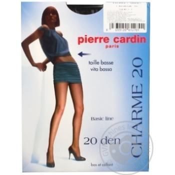 Колготи жіночі Pierre Cardin  Charme 20 Nero 3 купити, ціни на МегаМаркет - фото 3