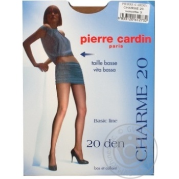 Колготи жіночі Pierre Cardin Charme 20 Noisette 3 купить, цены на МегаМаркет - фото 3
