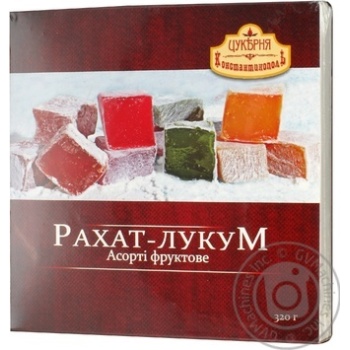 Рахат-лукум Фруктовий Асорті ЦК 320г - купити, ціни на - фото 4