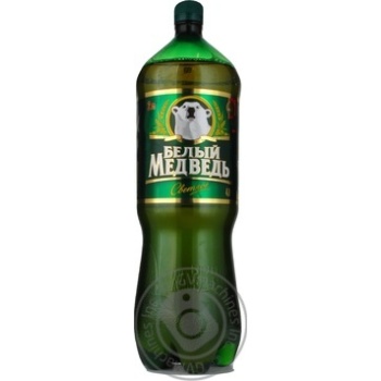 Pasteurized lager Belyi Medved Svetloe plastic bottle 4.6%alc 2000ml - buy, prices for NOVUS - photo 6