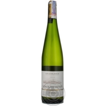 wine gewurztraminer 12.5% 750ml glass bottle alsace France - buy, prices for - photo 1