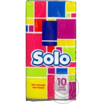 paper napkins solo paper 10pcs - buy, prices for - photo 3