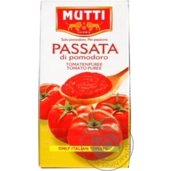 Пюре томатне Mutti 500г купити, ціни на МегаМаркет - фото 3