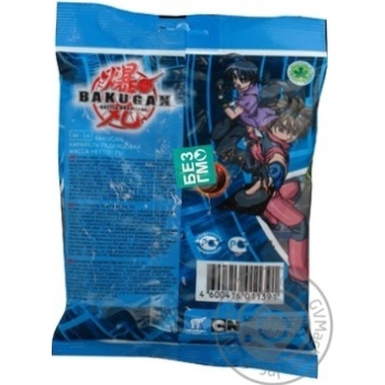 Льодяники Bakugan фруктові в пакеті 75г - купити, ціни на - фото 7