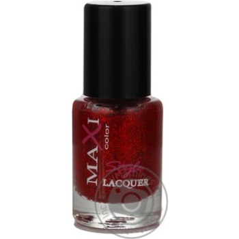 Лак для нігтів Maxi Color Style Lacquer №092 12мл - купить, цены на - фото 5