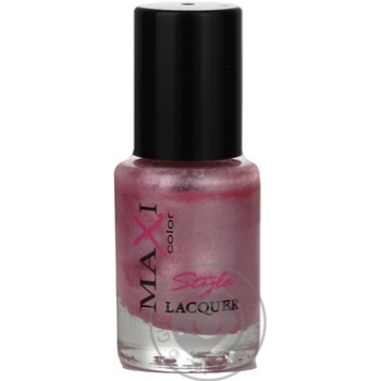 Лак для нігтів Maxi Color Style Lacquer №128 12мл - купити, ціни на - фото 5