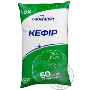 Кефір 1% Галактон п/е 900г