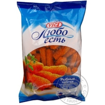fish sticks vici fish 1000g polyethylene packaging Lithuania - buy, prices for - photo 1