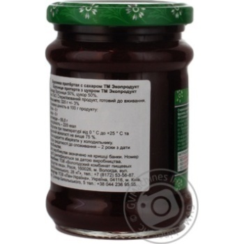 Jam Ekoproduct lingonberry canned 320g glass jar - buy, prices for NOVUS - photo 3