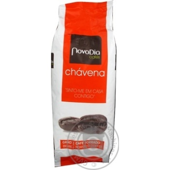 Roasted coffee beans Novo Dia Chavena 1000g Portugal - buy, prices for MegaMarket - photo 1