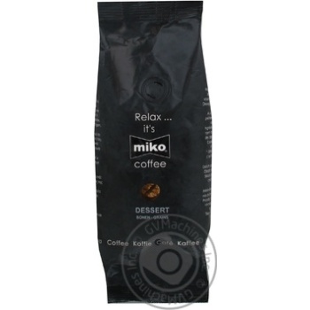 Natural roasted coffee beans Miko Dessert 250g Belgium - buy, prices for NOVUS - photo 2