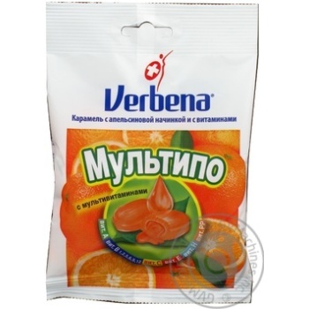 Lollipop Verbena orange 60g packaged - buy, prices for MegaMarket - photo 1