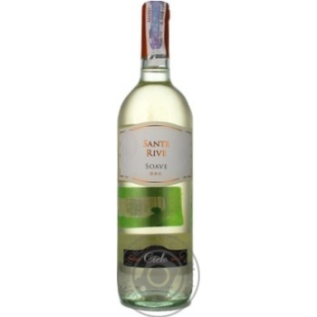 Вино Cielo Sante Rive Soave біле сухе 0.75л купить, цены на МегаМаркет - фото 1