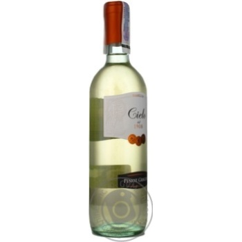 Wine pinot grigio Cielo e terra white dry 12% 750ml glass bottle Italy - buy, prices for MegaMarket - photo 2