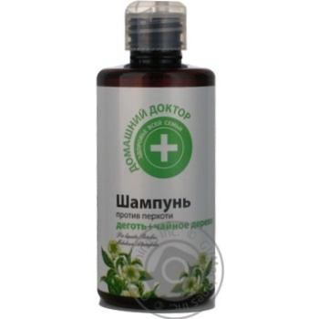 Шампунь проти лупи Домашній доктор Діготь,Чайне дерево 300мл - купить, цены на - фото 1